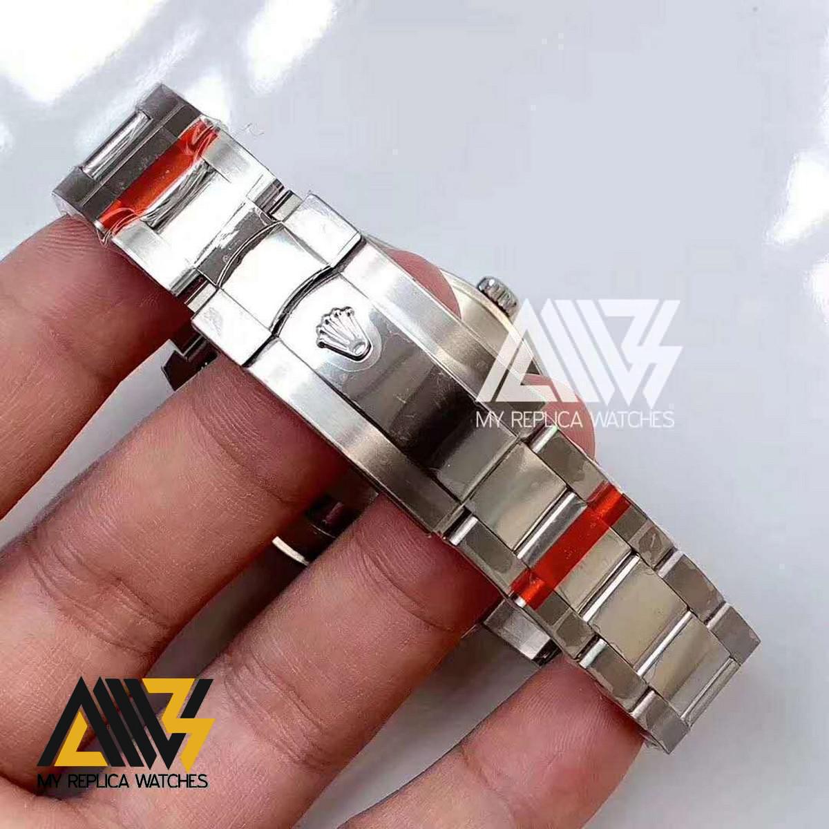 Date Just 126334 41mm 904L Stainless Steel Noob 1:1 Best Edition Black Dial Stick Marker on Stainless Steel Bracelet A.3235